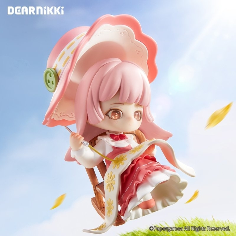 DearNikki Pink and White Figurine